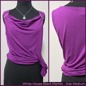 White House Black Market in purple size me…